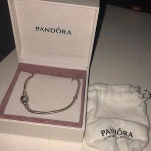 Pandora Orignial Silver Charm Bracelet